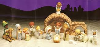 Hallmark Little Gallery Mary Hamilton Christmas Nativity Set - mary_hamilton