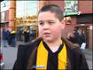 Young Port Vale supporter Ryan Booth. - ryan_booth_praise_grumble2_203x152