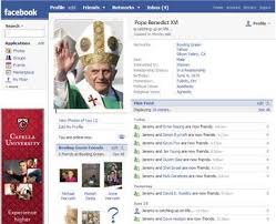 Il Papa su Facebook