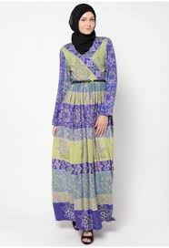 Dress Muslim Aira Muslim Butik Wanita | Beli @ ZALORA Indonesia ®
