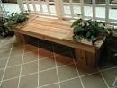 Bench With Planters