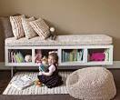 DIY: Using IKEA Shelf Unit as Storage Bench Better Homes & Gardens ...