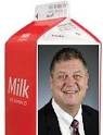 ... his picture on a milk carton because he was not being seen in public. - ernie-milk-carton
