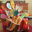 THANKSGIVING CRAFTS: Turkey Table Topper | Thanksgiving Turkey ...
