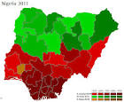 Nigeria. Presidential Election 2011 | Electoral Geography 2.0