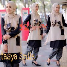 Model Baju Muslim Yg Terbaru - Tasya Smile By IZ Design