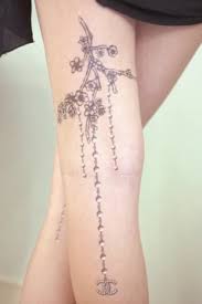 pretty flower tattoo