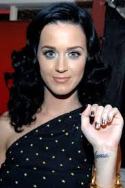 Celebrity Tattoos - Katy Perry