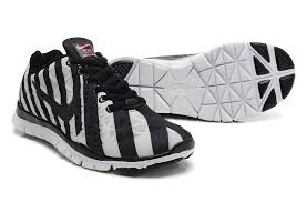 Latest 2015 Nike Free 5.0 Stripe Women Running Shoes Black White ...