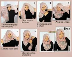 7 Cara Memakai Jilbab Pashmina Wajah