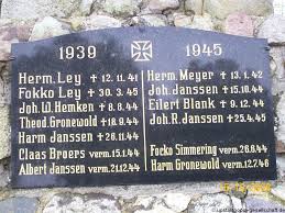 Grab von Albert Janssen (-21.12.1944), Friedhof Klein Remels - kr001