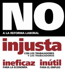 No a la Reforma Laboral