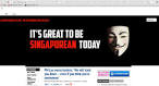 Anonymous hacks Singapore PM's website to protest media crackdown ...