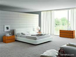 Captivating Bedroom Niche Design Ideas Modern With Rounded Bed ...