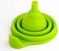 Collapsible Silicone Funnel by R.S.V.P - modern - kitchen tools