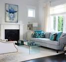 COCOCOZY: JUST LIGHT ENOUGH - A BRIGHT LIVING ROOM IN WHITE AND BLUES!