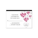 Pink & Black RSVP Card Templates - Veronica Begonia Do It Yourself