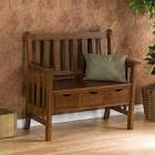 Acadian Collection Entryway Bench at Brookstone—Buy Now!