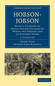 Image result for hobson-jobson