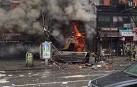 East Village Building Collapses in Flames After Apparent Explosion