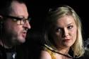 Actress Kirsten Dunst looks on as Lars Von Trier gets himself into trouble ... - lars-kirsten-blog