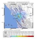 Location and intensity of a 4.0 earthquake that struck near El Cerrito,