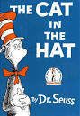 Funny cats #136. The CAT IN THE HAT book cover by Dr. Seuss.