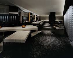 Bar Design Modern And Futuristic Dark Bar Interior Design With ...