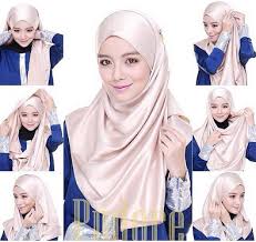 Contoh Cara Memakai Jilbab Pashmina Glitter 2016 - Kumpulan Contoh ...