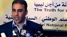 Libyan government spokesman Musa Ibrahim would not name the officials who ... - t1larg.libya.press.conference.gi