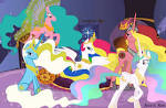 Princess Celestia G1 Relations by *AquaticNeon on deviantART