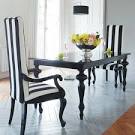 21 Black And White Traditional Dining Areas | DigsDigs