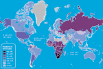 Map 3-07 <b>HIV</b> prevalence in