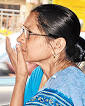 Binoy Mohan's wife Geeta. Picture by UB Photos - 23regWife