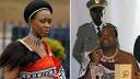 Koning Swaziland verstoot zijn twaalfde vrouw na ontrouw