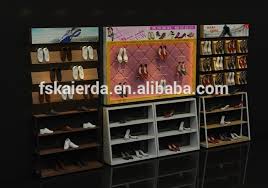 kayu ritel sepatu toko dekorasi desain / ide dekorasi toko sepatu ...