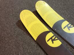 Rossignol Soul 7 skis make use of honeycomb technology in the tips of the skis to reduce weight