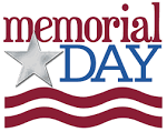 Monday, May 25: MEMORIAL DAY Holiday - No School - The Woodlands.