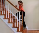  Step blocks as a convenient and cheap method of home exercise