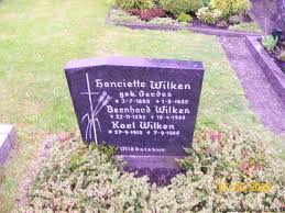 Grab von Karl Wilken (27.09.1912-07.09.1986), Friedhof Westerbur
