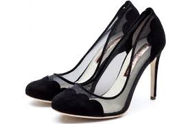 elegant black wedding shoes | OneWed.com