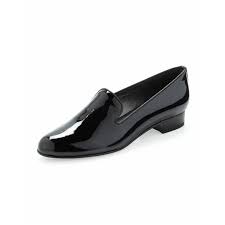 Stuart Weitzman Women's Slipon Patent Leather Loafer, Black | Engalser
