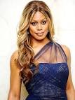 Laverne Cox Orange is the New Black Emmy Nominee, Emmys Gown.