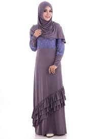 Model Baju Gamis Muslim Terbaru 2015. Edisi Agustus!