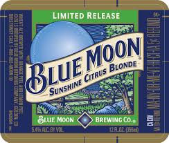 Blue Moon Sunshine Citrus Blonde | Beer Street Journal Blue Moon Sunshine Citrus Blonde | Beer Street Journal