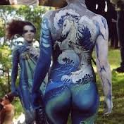 country at the World Body Painting 