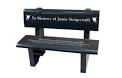 Memorial Benches | Granite Memorial Bench | Cremation Bench ...