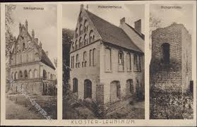 1804 Lehnin Lehnin, Kloster, 3 Ansichten,Otto Habedank. Zum Vergrößern und weitere Fotos bitte klicken