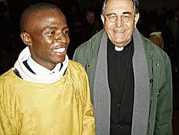 Fr Patrick Odhiambo with Fr Aylward Shorter (his teacher in Kenya) - patrickod2
