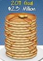 Hungry? Today is free pancake day at IHOP